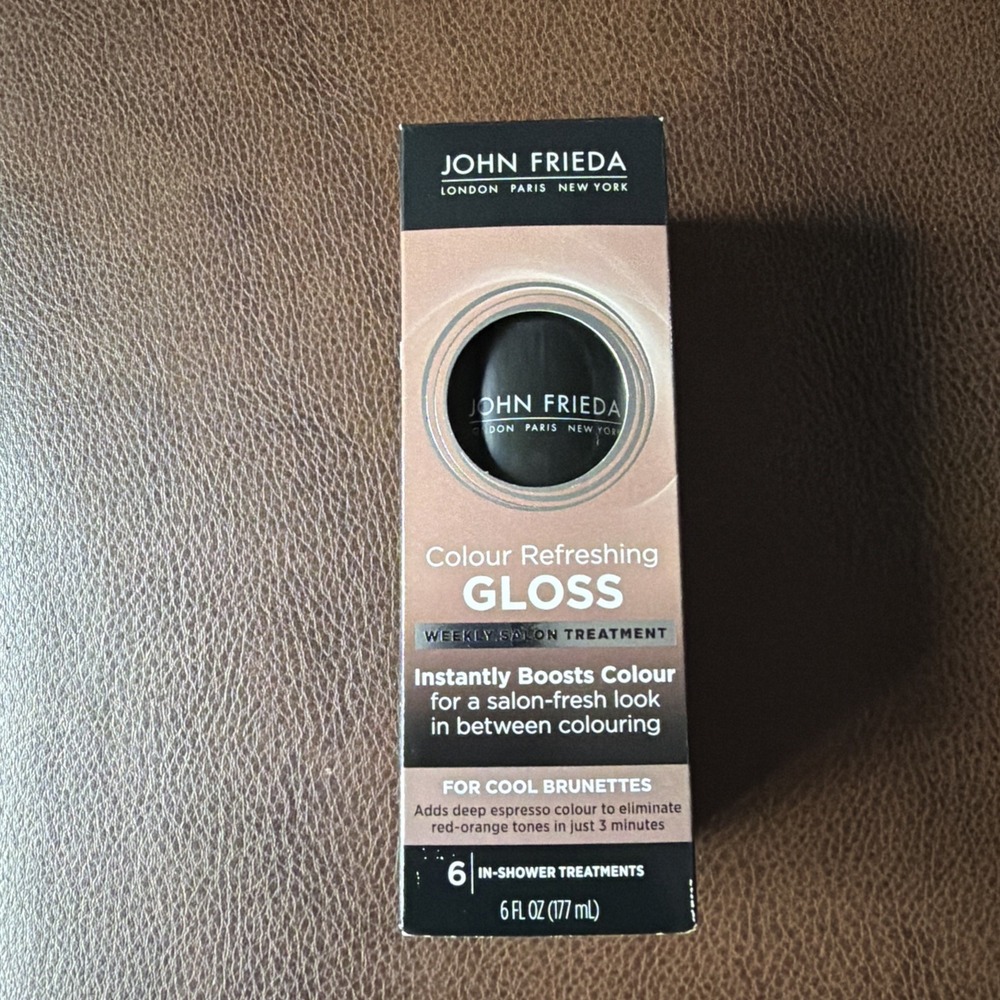 John Frieda Color Colour Refreshing Gloss Cool Brunettes 6 In Shower Treatment